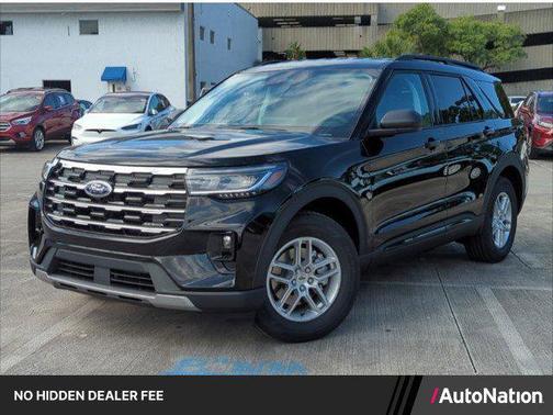 Agate Black Metallic 2026 Ford Explorer Active