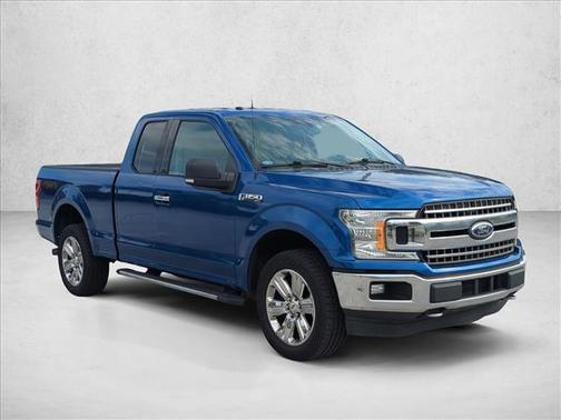 Blue Jeans Metallic 2018 Ford F-150 XLT