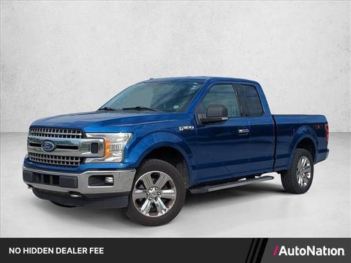 Blue Jeans Metallic 2018 Ford F-150 XLT