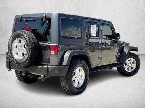 Granite Crystal Metallic Clearcoat 2018 Jeep Wrangler JK Unlimited Sport