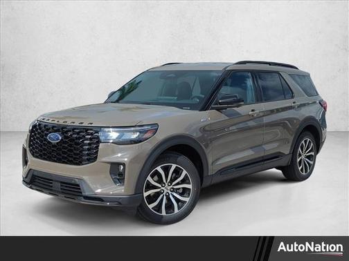Marsh Gray 2026 Ford Explorer ST-Line