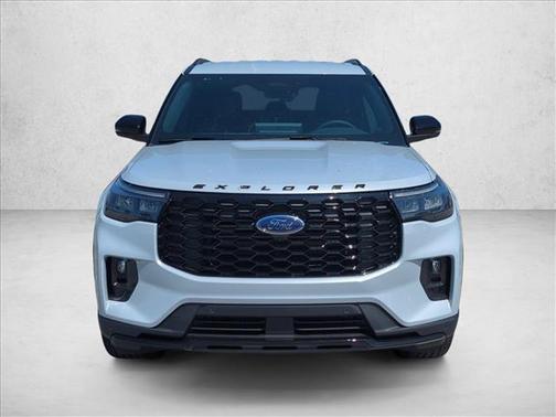 Space White Metallic 2026 Ford Explorer ST-Line