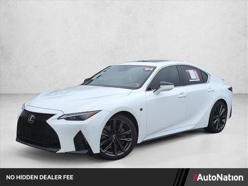 Ultra White 2024 Lexus IS 350 Base