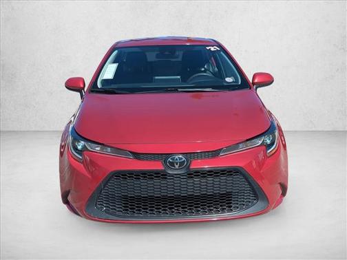 Barcelona Red Metallic 2021 Toyota Corolla LE