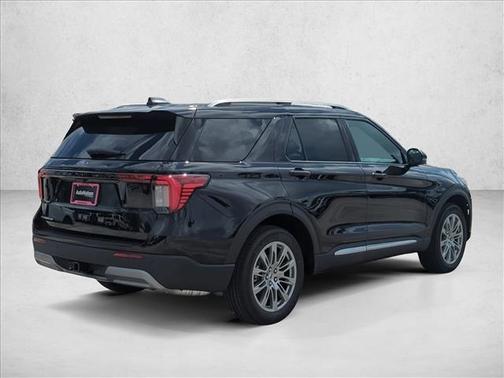 Agate Black Metallic 2026 Ford Explorer Platinum