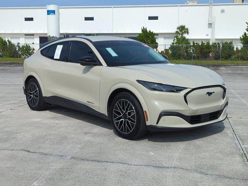 Desert Sand 2025 Ford Mustang Mach-E Premium