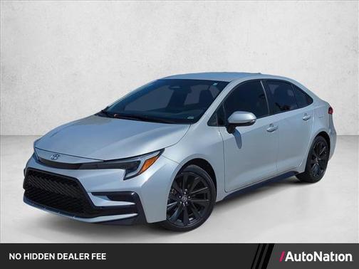 Classic Silver Metallic 2024 Toyota Corolla SE