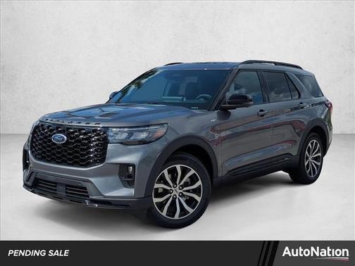 Carbonized Gray Metallic 2026 Ford Explorer ST-Line