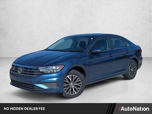 Blue Silk Metallic 2020 Volkswagen Jetta 1.4T S