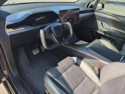 Solid Black 2022 Tesla Model X Plaid Tri Motor All-Wheel Drive