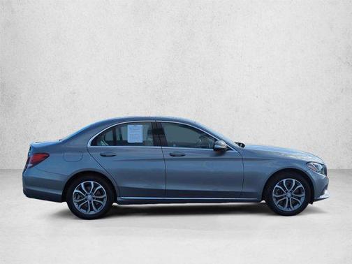 Palladium Silver Metallic 2015 Mercedes-Benz C-Class C 300 4MATIC Luxury