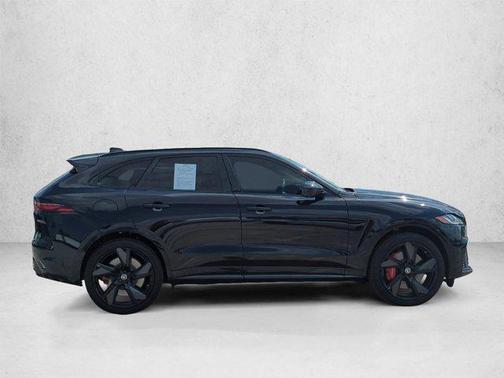 Santorini Black Metallic 2024 Jaguar F-PACE SVR P550 AWD Automatic