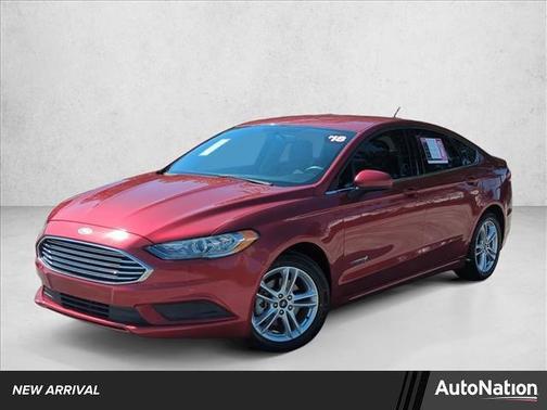 Ruby Red Metallic Tinted Clearcoat 2018 Ford Fusion Hybrid SE