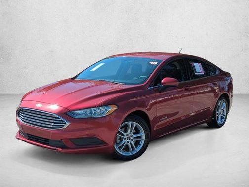 Ruby Red Metallic Tinted Clearcoat 2018 Ford Fusion Hybrid SE