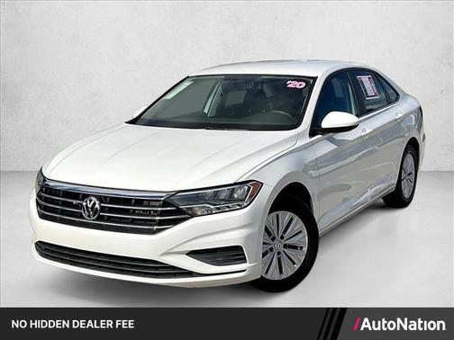 Pure White 2020 Volkswagen Jetta 1.4T S