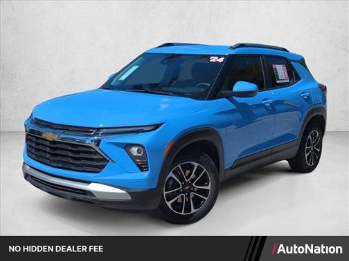 Fountain Blue 2024 Chevrolet Trailblazer LT