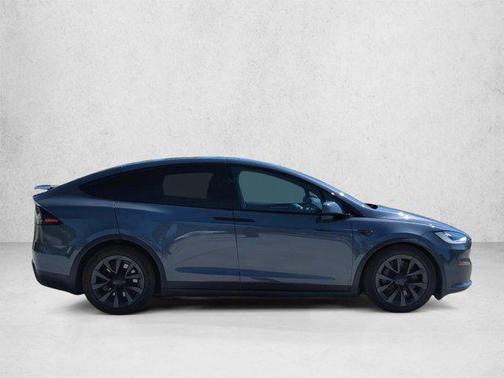 Deep Blue Metallic 2022 Tesla Model X Dual Motor All-Wheel Drive