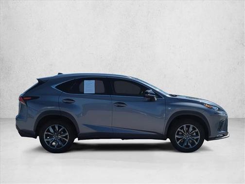 Nebula Gray Pearl 2021 Lexus NX 300 F Sport