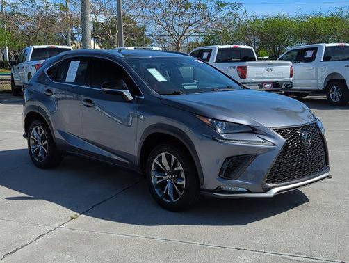 Nebula Gray Pearl 2021 Lexus NX 300 F Sport