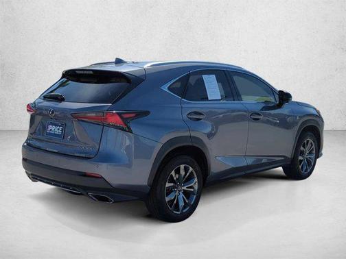Nebula Gray Pearl 2021 Lexus NX 300 F Sport