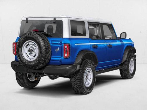 Velocity Blue Metallic 2026 Ford Bronco Heritage Edition