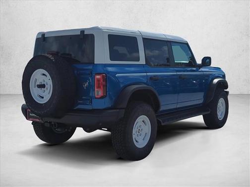 Velocity Blue Metallic 2026 Ford Bronco Heritage Edition
