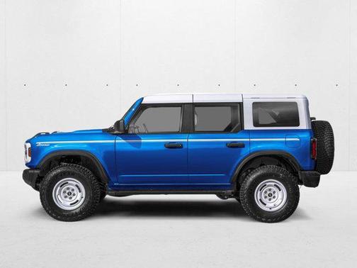 Velocity Blue Metallic 2026 Ford Bronco Heritage Edition