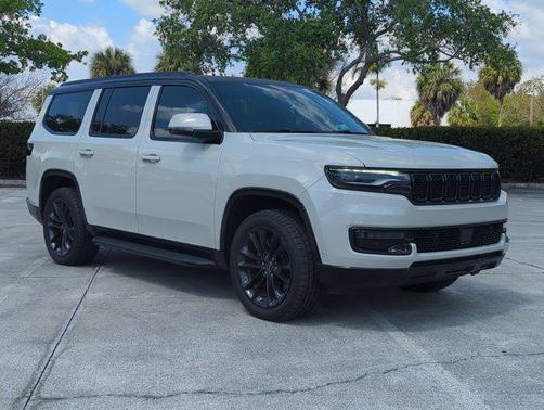 Luxury White Pearlcoat 2022 Jeep Wagoneer Series II 4x4