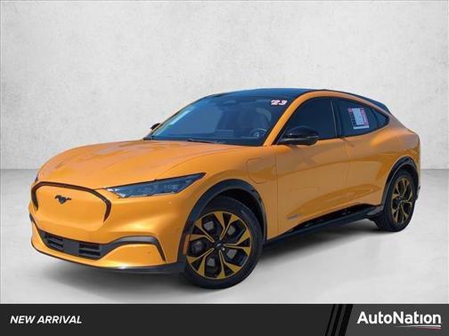 Cyber Orange Metallic Tricoat 2023 Ford Mustang Mach-E Premium