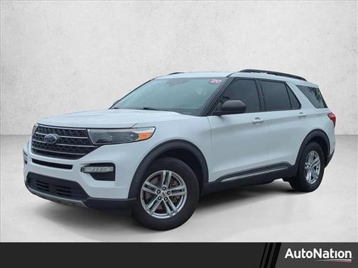 Oxford White 2020 Ford Explorer XLT
