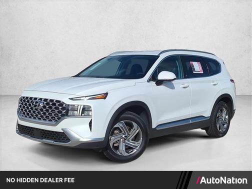Quartz White 2022 Hyundai SANTA FE SEL 2.4