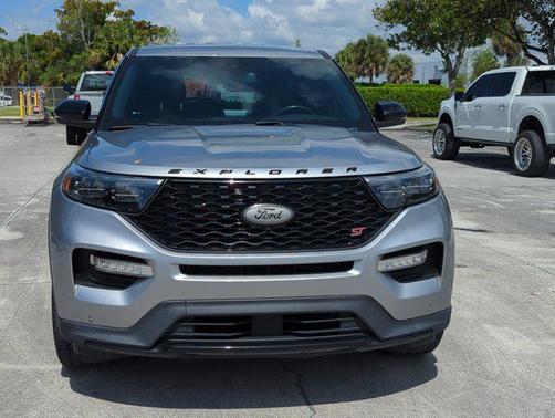 Iconic Silver Metallic 2022 Ford Explorer ST