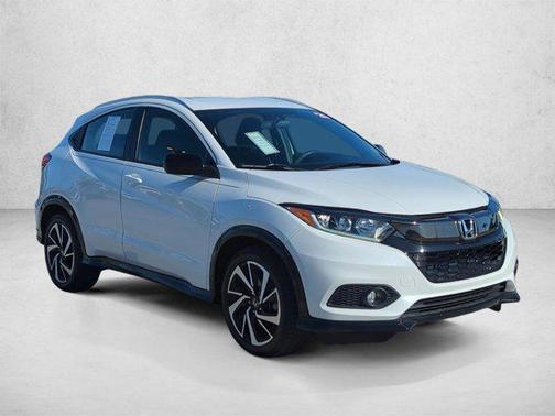 Platinum White Pearl 2020 Honda HR-V 2WD Sport