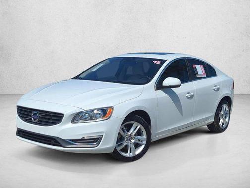 Crystal White Pearl 2015 Volvo S60 T5 Premier
