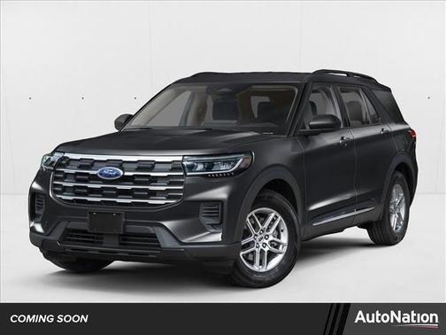 Agate Black Metallic 2026 Ford Explorer Active