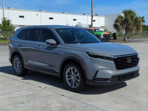 Meteorite Gray Metallic 2025 Honda CR-V EX AWD