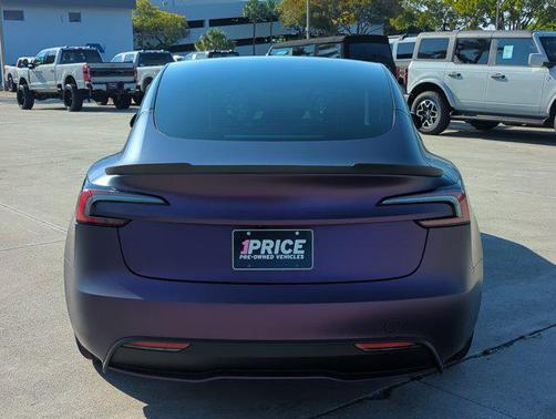 Silver/Gray 2025 Tesla Model 3 Long Range