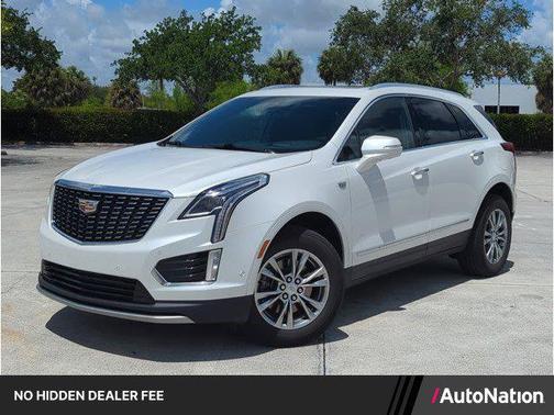 Crystal White Tricoat 2023 Cadillac XT5 Premium Luxury
