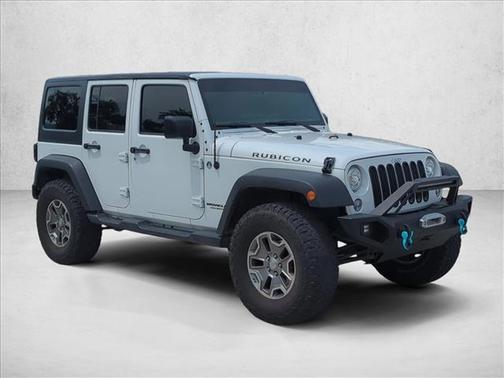 Bright White Clearcoat 2017 Jeep Wrangler Unlimited Rubicon