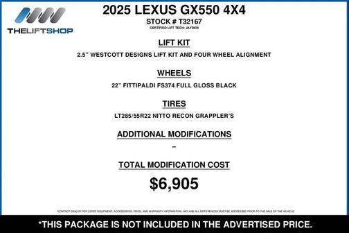 2025 Lexus GX 550 Overtrail