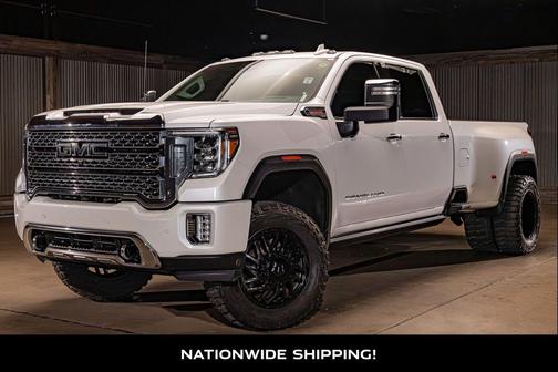 White Frost Tricoat 2021 GMC Sierra 3500 Denali