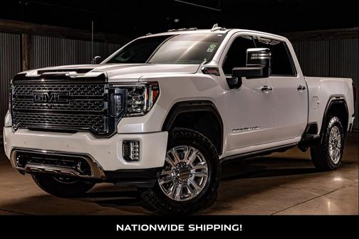 White Frost Tricoat 2021 GMC Sierra 2500 Denali
