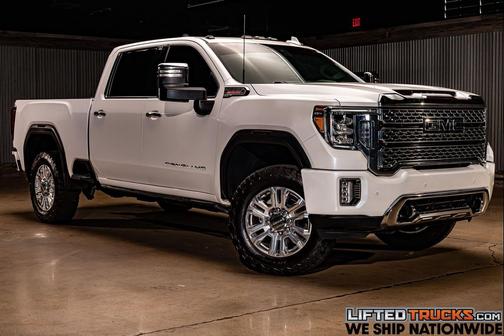 White Frost Tricoat 2021 GMC Sierra 2500 Denali