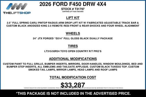 2026 Ford F-450 Platinum