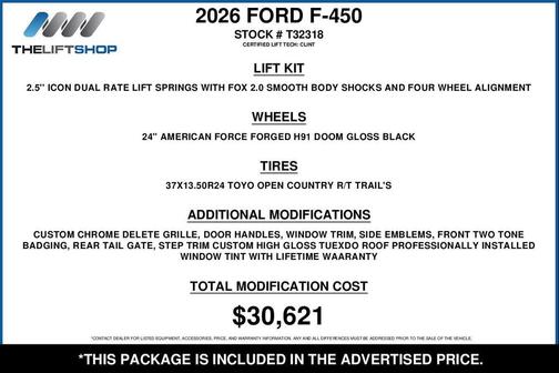 2026 Ford F-450 Platinum