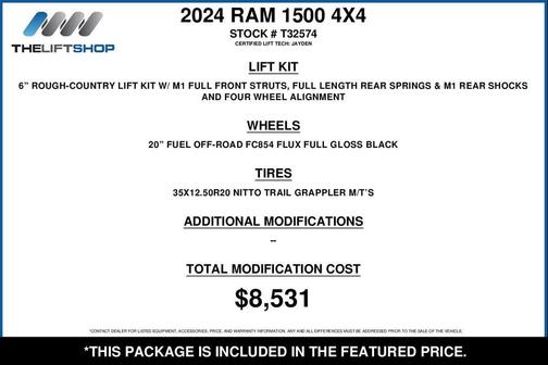 Granite Crystal Metallic Clearcoat 2024 RAM 1500 Laramie