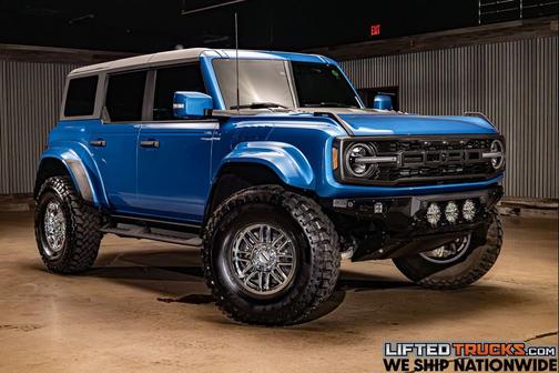 Velocity Blue Metallic 2024 Ford Bronco Raptor