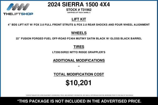 2024 GMC Sierra 1500 AT4