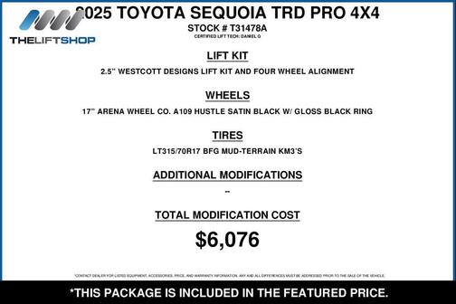 Magnetic Gray Metallic 2025 Toyota Sequoia TRD Pro