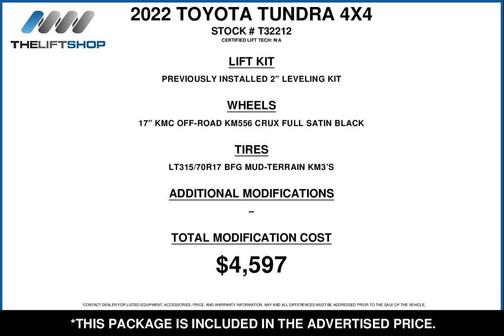 Magnetic Gray Metallic 2022 Toyota Tundra Hybrid 1794 Edition